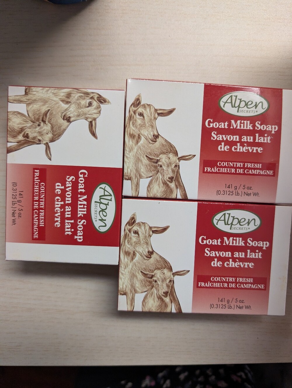 Alpen Goats Milk Soap Set Of E 3 Bars